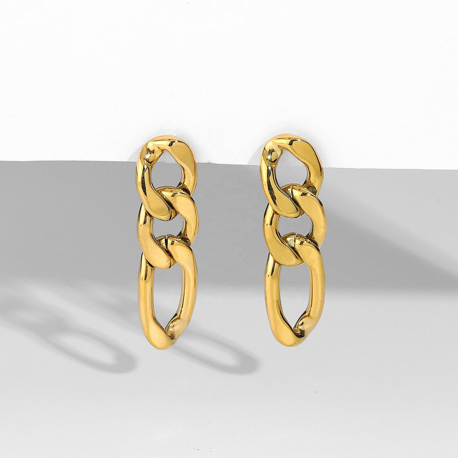 Ava Link Chain Earring