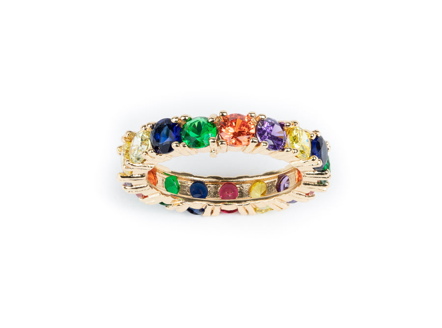 Rainbow Sienna Ring