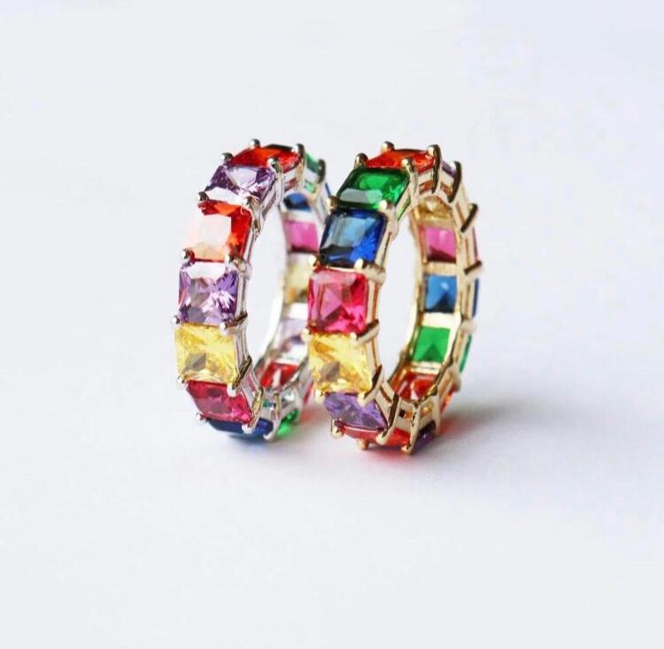 Samantha Rainbow Ring