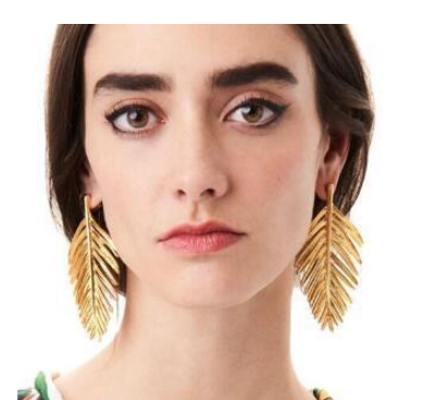 Sarah Gold Leaf Earring