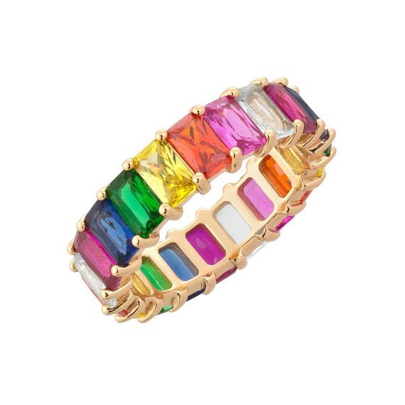 Classic Olivia Rainbow Ring